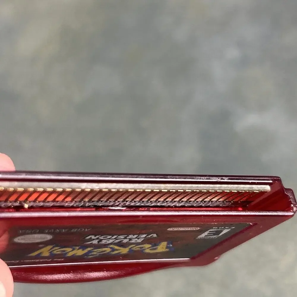Pokemon Ruby Version Game Boy Advance GBA Authentic Tested New Battery READ